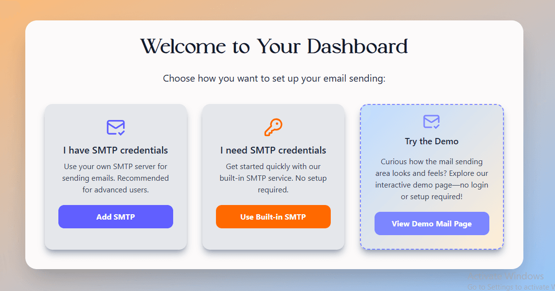Enterprise Bulk Mailing Platform